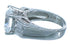 Cubic Zirconia Authentic Sterling Silver Ring Size 9 AX71337